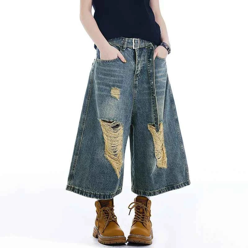 Investment Piece American Style Denim Jorts