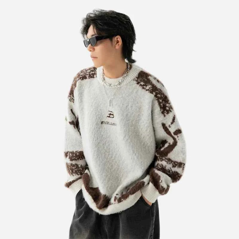 Y2K Soft Hip Hop Knitted jumper Sweater