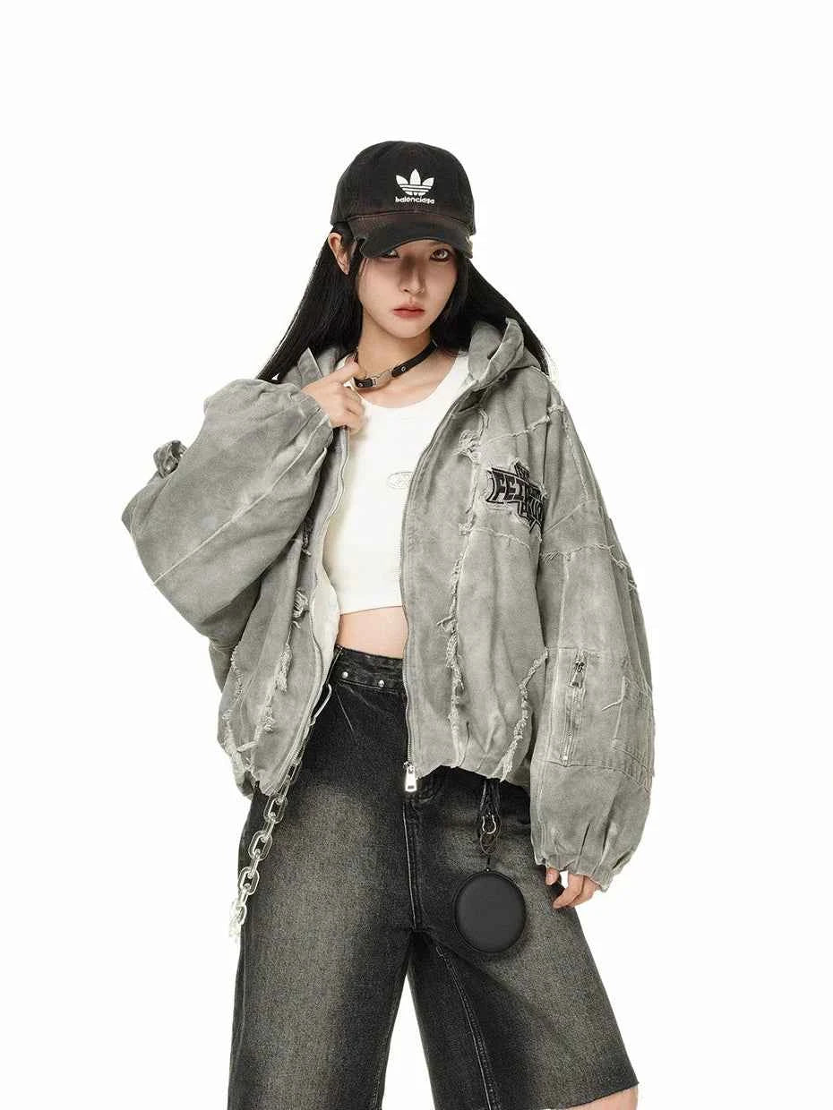 Cozy Retro Winter Padded Parkas Puffer Jacket