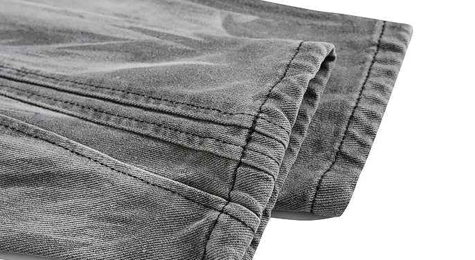 Versatile Streetwear Distressed Tie Dye Denim Jacket