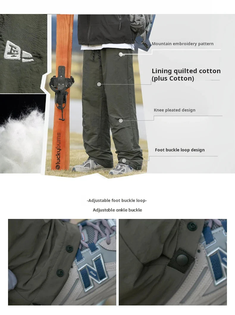 Hiking Style Straight Leg Pants
