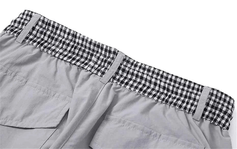 Streetwear Y2K Vintage Punk Splicing Cargo Jogger