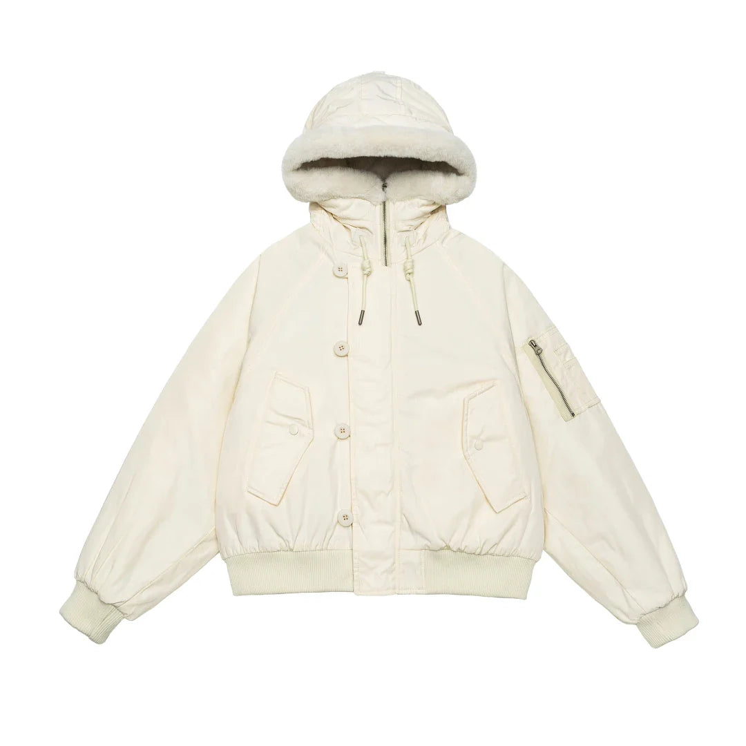 Winter American Fur Interior Parka Jacket