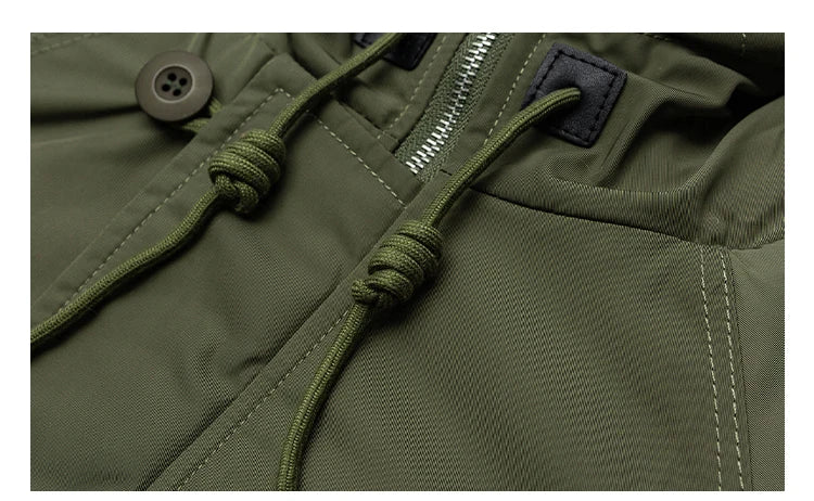 Winter American Fur Interior Parka Jacket