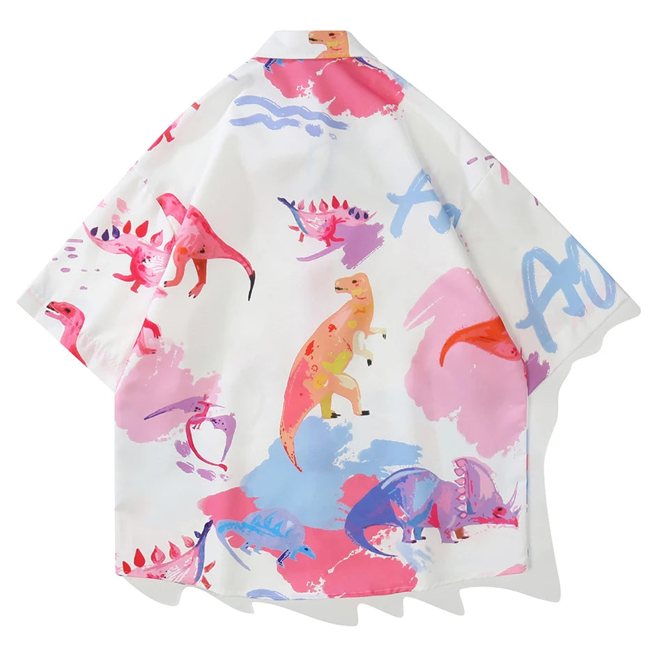 Dinosaur Graphic Printed Shirts