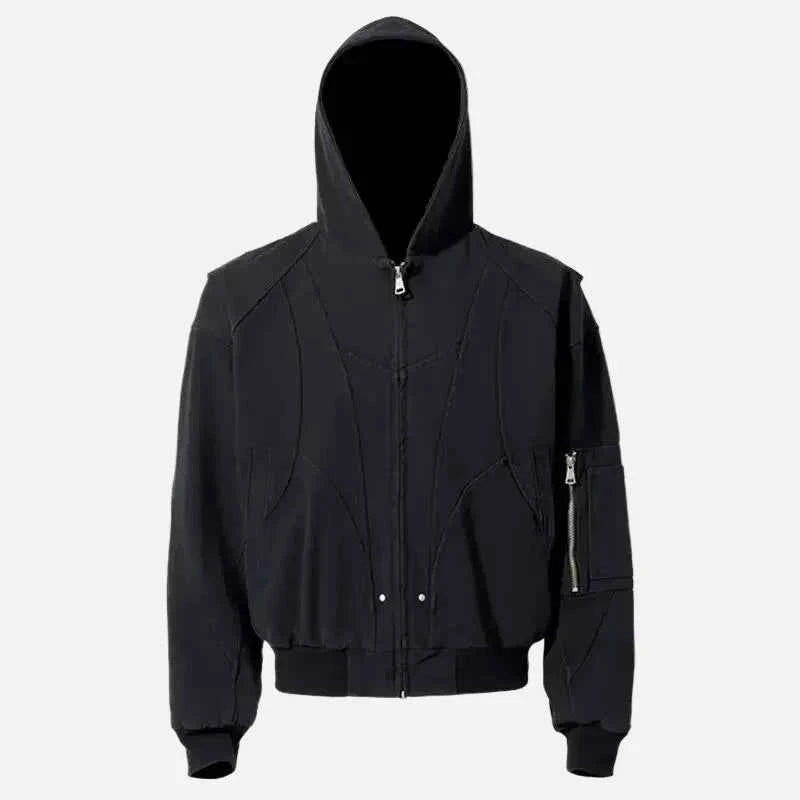 American Washed American Style Bomber Jacket