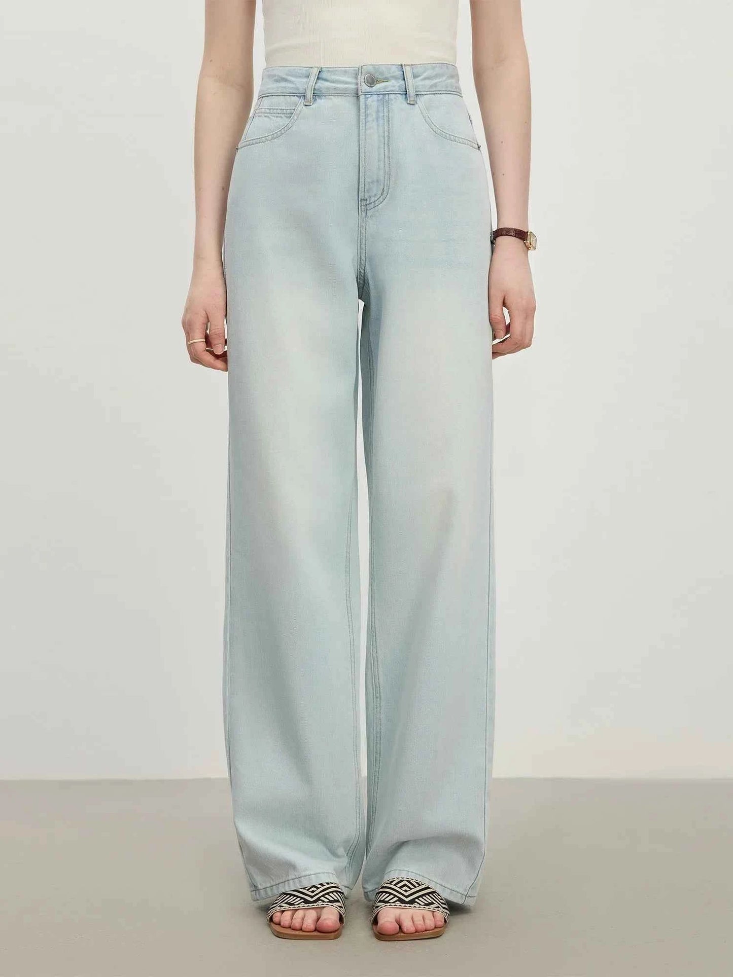 Women Cool Chic Minimalist High Waist Summer Jeans