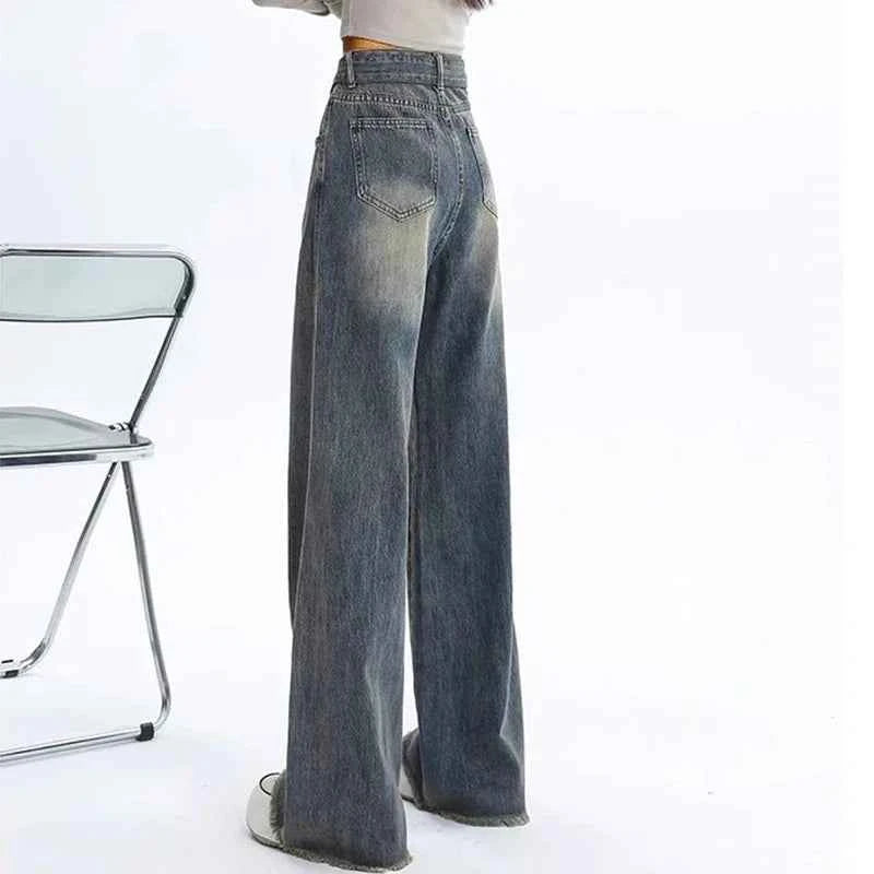 Signature 2000s Style Baggy Wide Leg Jeans