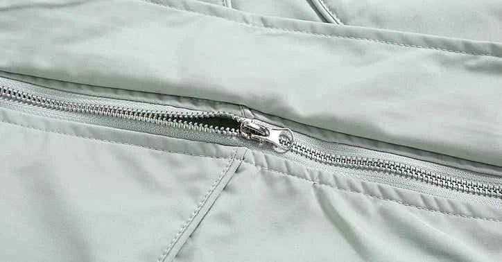 Workwear Hip Hop Embroidered Lapel Flight Jacket