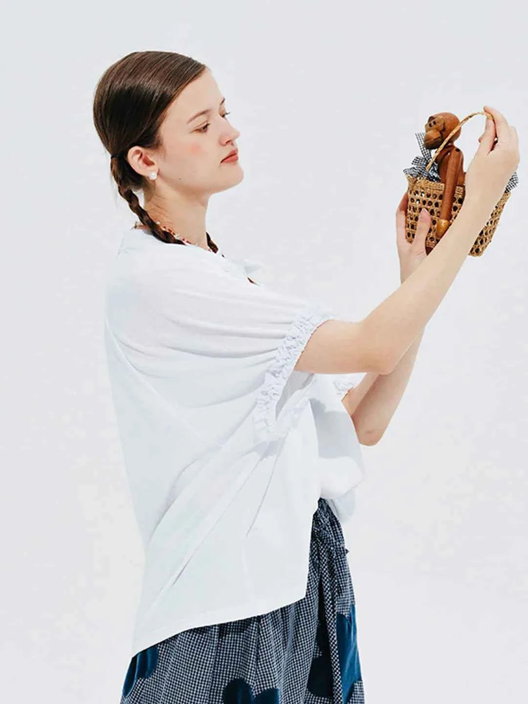 Y2K Floral Patch Loose Fit Summer T-Shirt