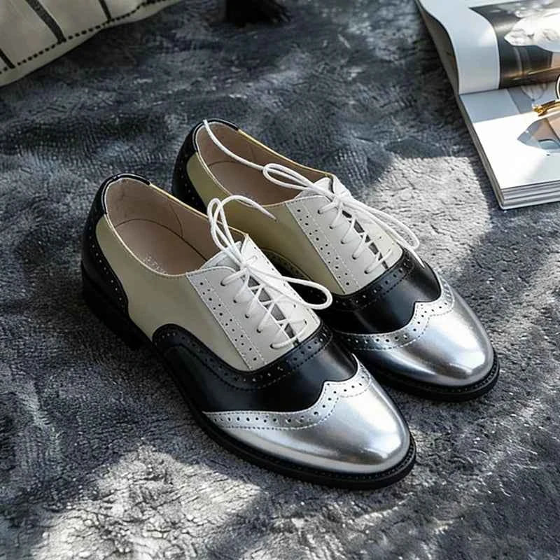 Luxuryurbanwear Genuine Leather Oxfords - Unisex Handcrafted "Core-Classic" Dress Shoes