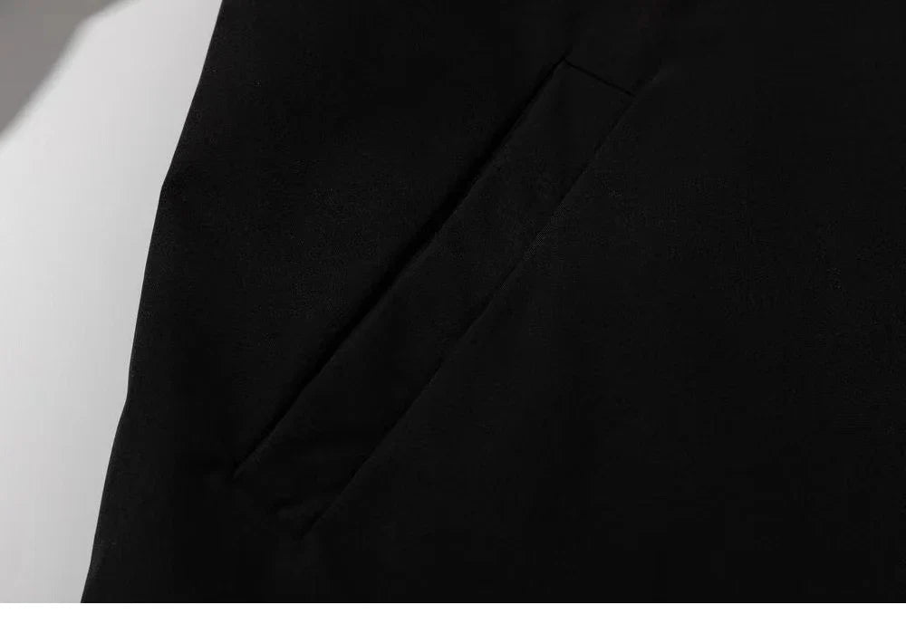 Plain Color With Kangaroo Pocket Jacket