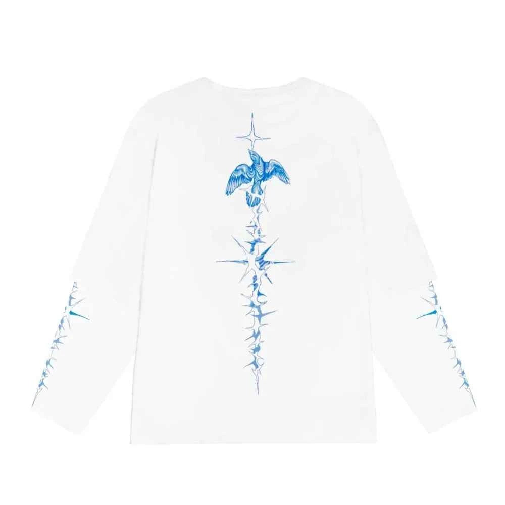 Bright Side Graphic Print Long T-shirt