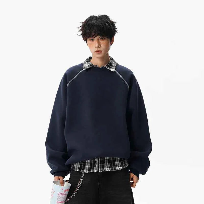 Streetwear Versatile Round Neck Sweatshirt