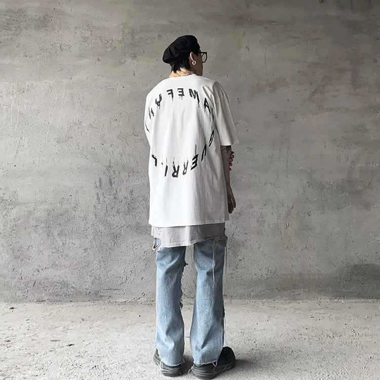 Vibrant Graphic Oversized for Daily T-Shirt