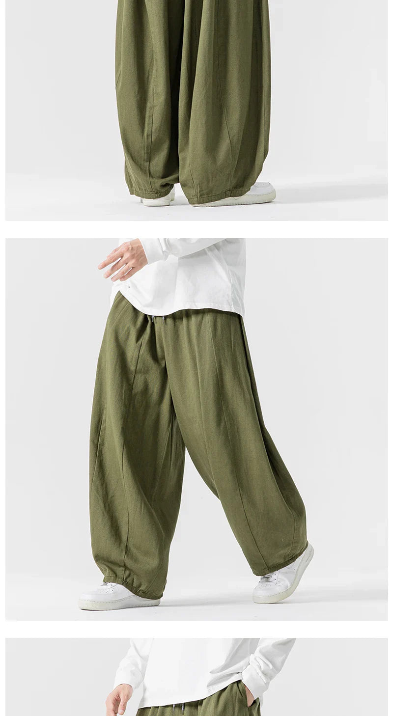 Lantern Loose Style Pants