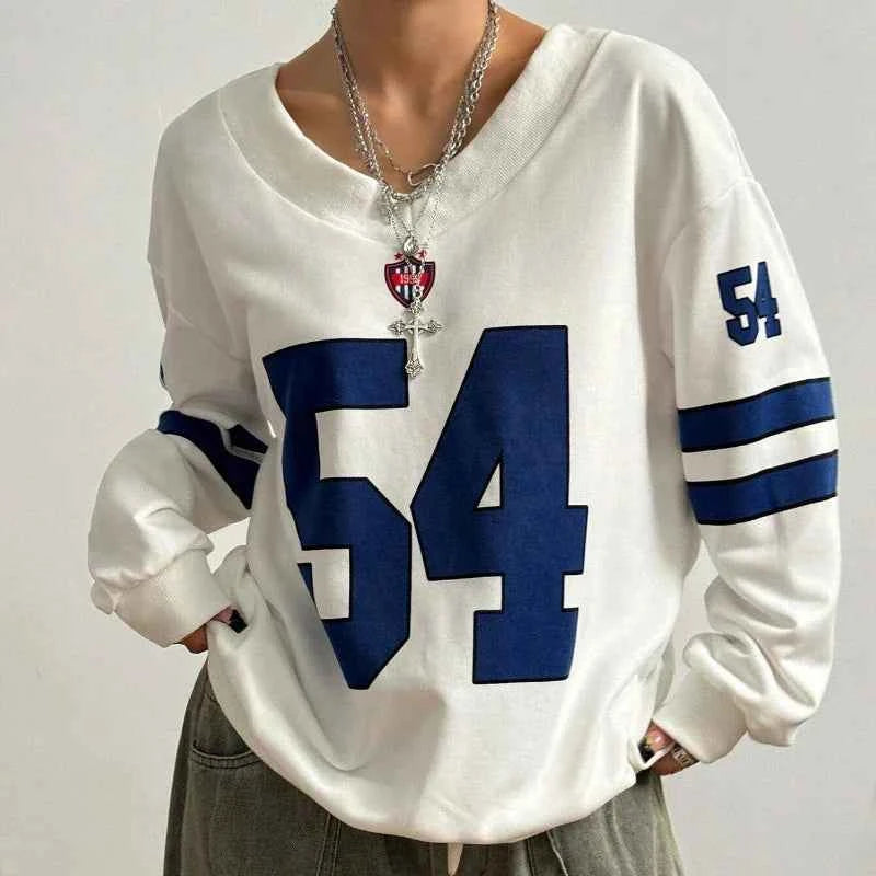 Y2K Oversized Energy Retro Personalized Sweatshirt