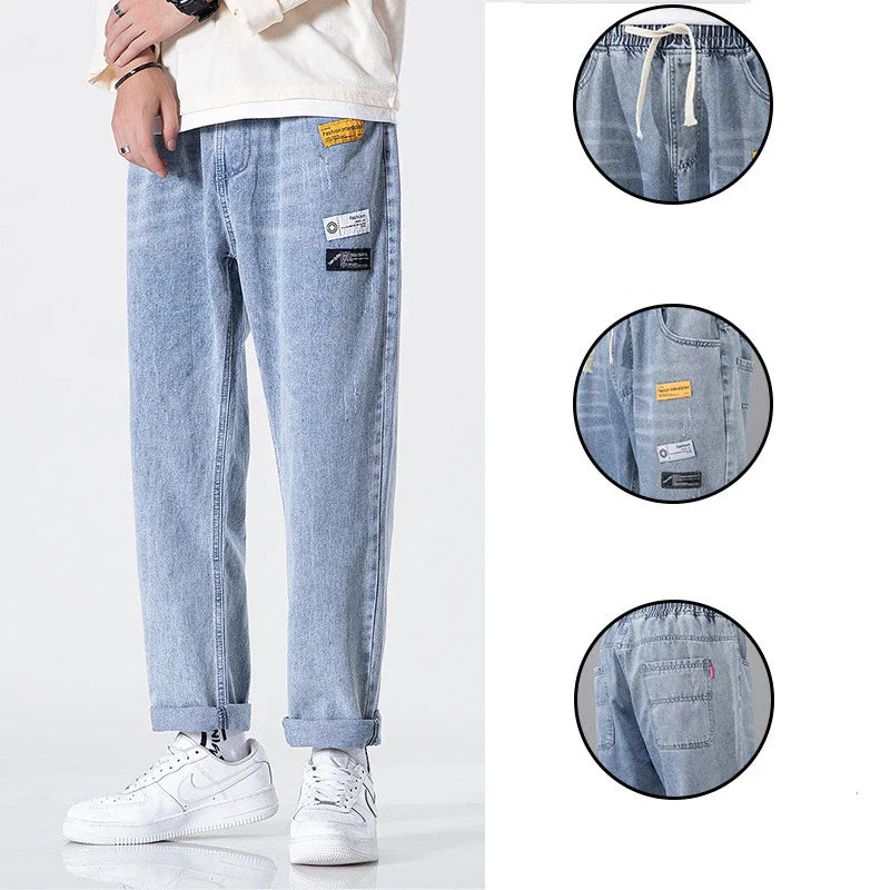 Ripped Nostalgic Denim Pants
