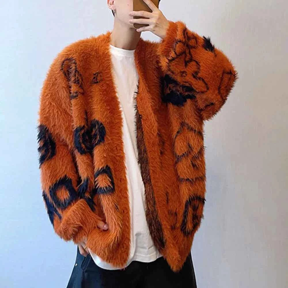 Luxurious Clean Cuts Velvet V-Neck Cardigan