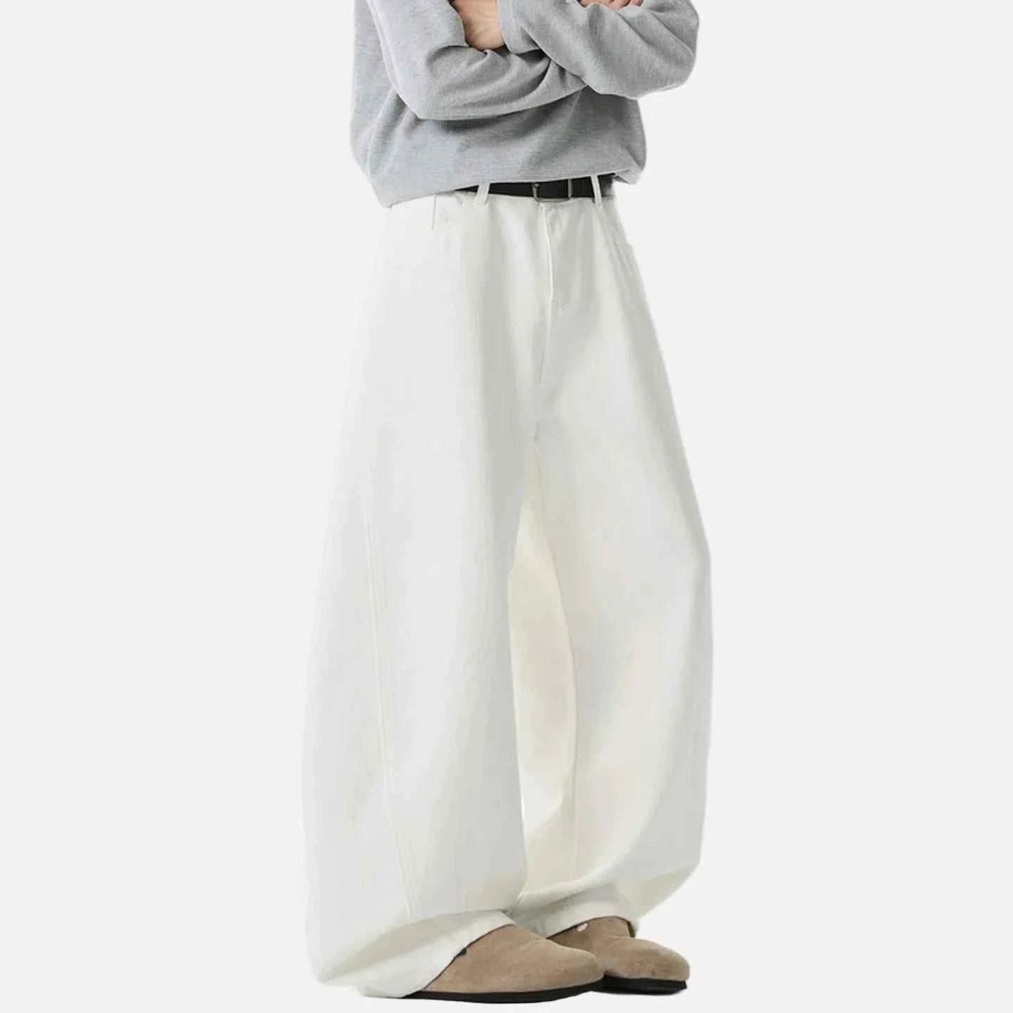 Y2K Vintage Cotton Relaxed Fit Casual Pants