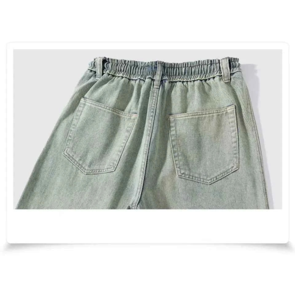 Streatwear Vintage Loose Fit Straight Leg Jeans