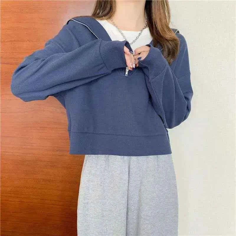 Yasuk Autumn Winter Casual Retro Sweatshirt