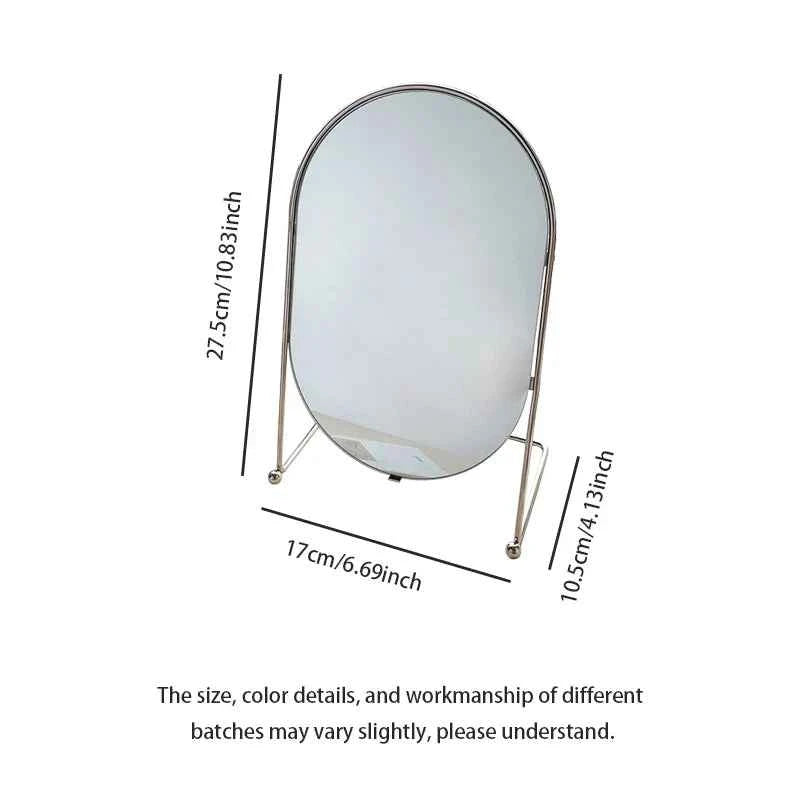 Stand Makeup Iron Mirror