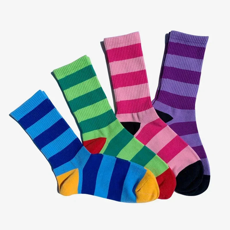 Funky Dunky Hipster Striped Socks