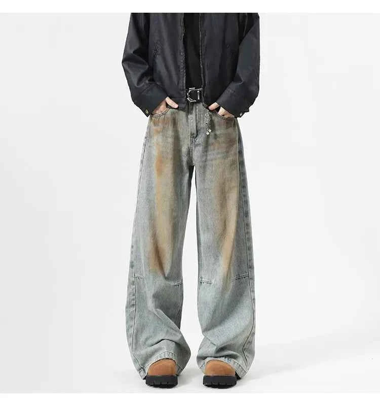 Streetwear Cool Loose Fit Denim Jeans