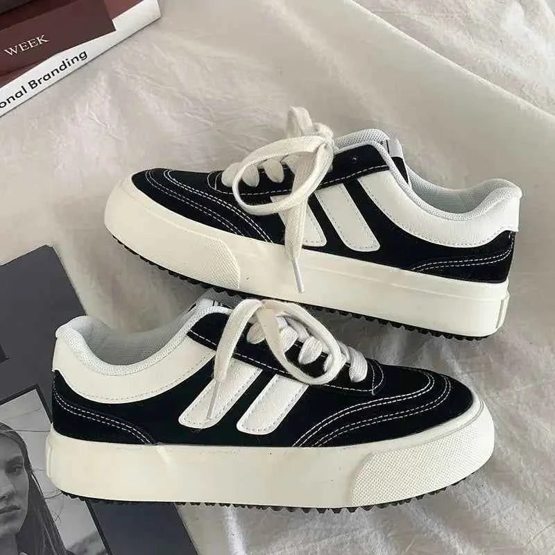 Y2K Platform Casual Flats Sneaker