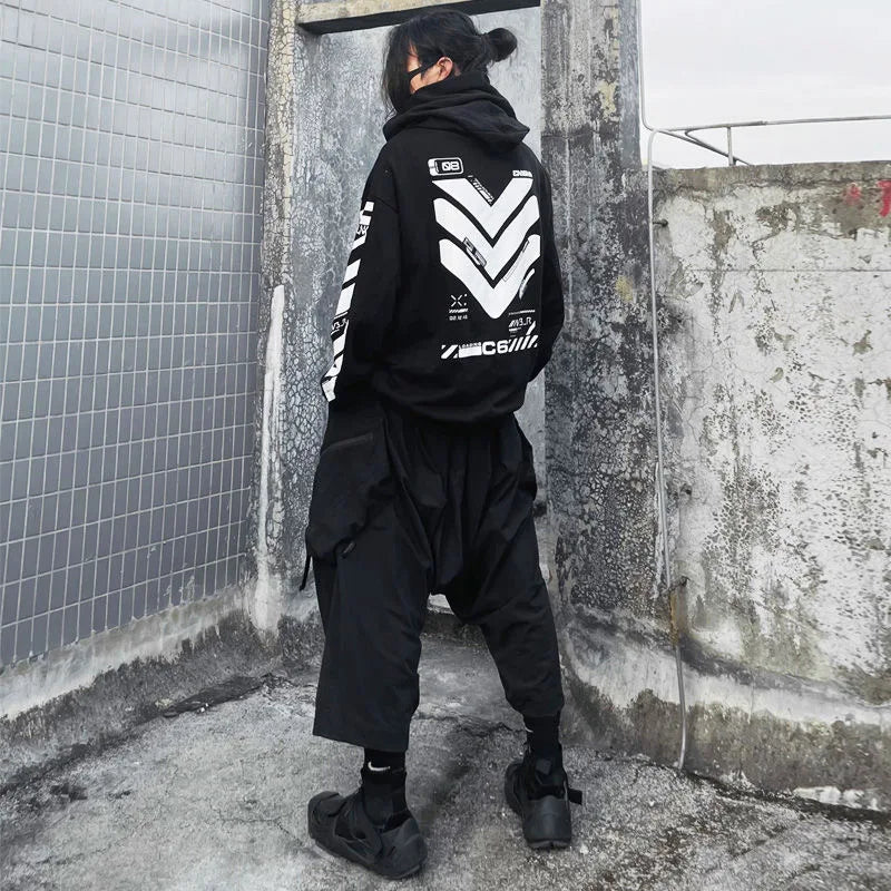 Cyber Tactical Turtle Neck Hoodie
