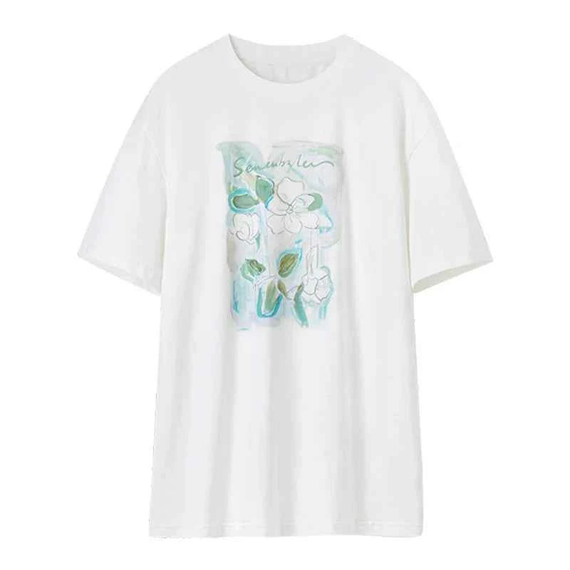 Comfortable Loose Summer Round T-Shirt