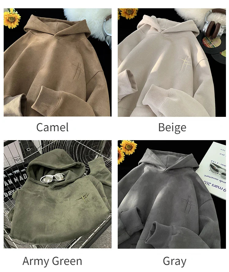 Malk Up Trend Suede Hoodie