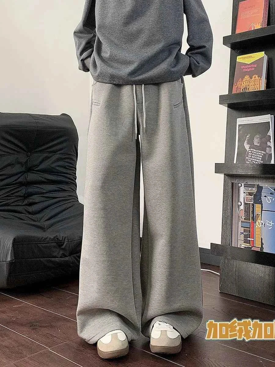 Men's Casual Thickened Velvet Winter Sweatpants
