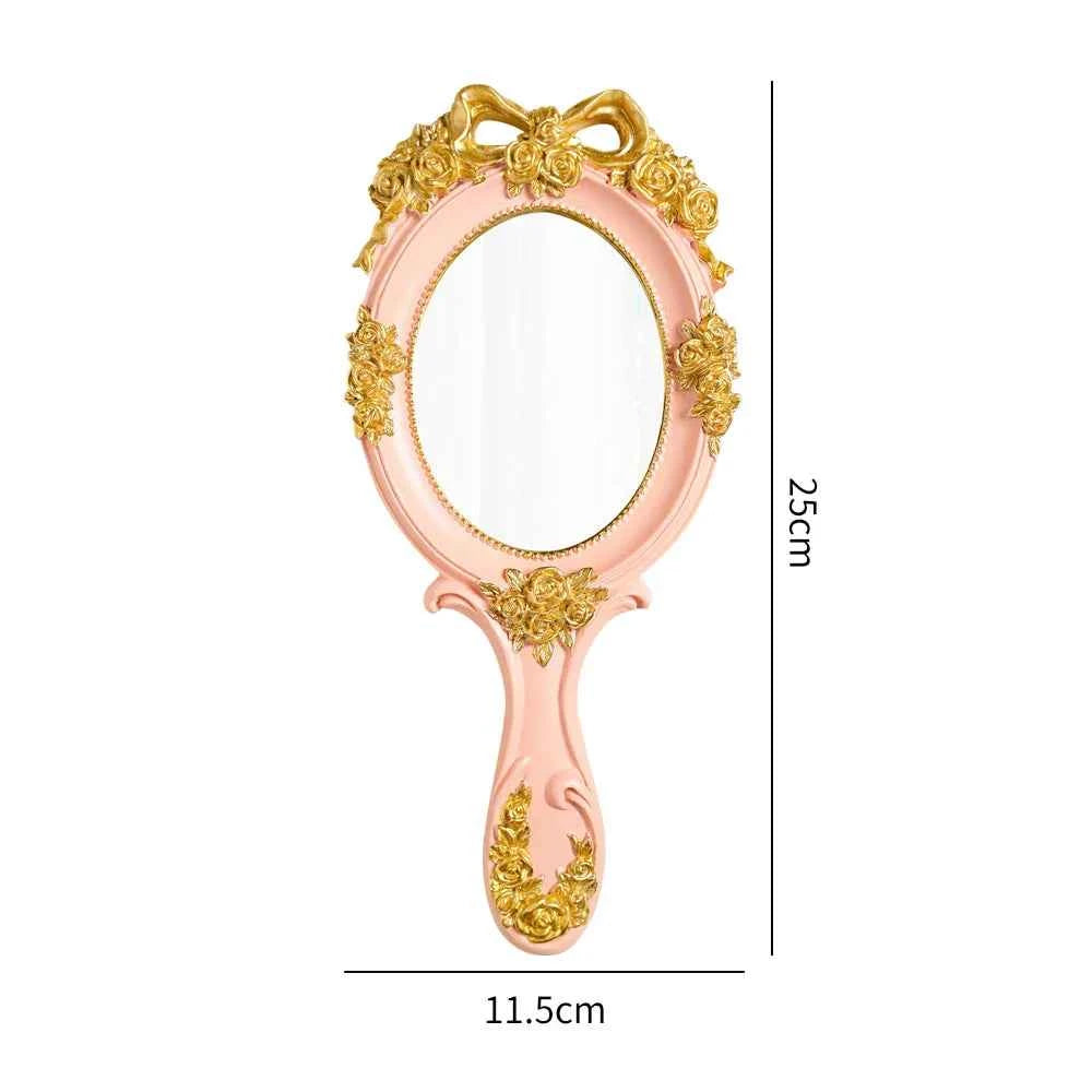Vintage baroque Hand Mirror