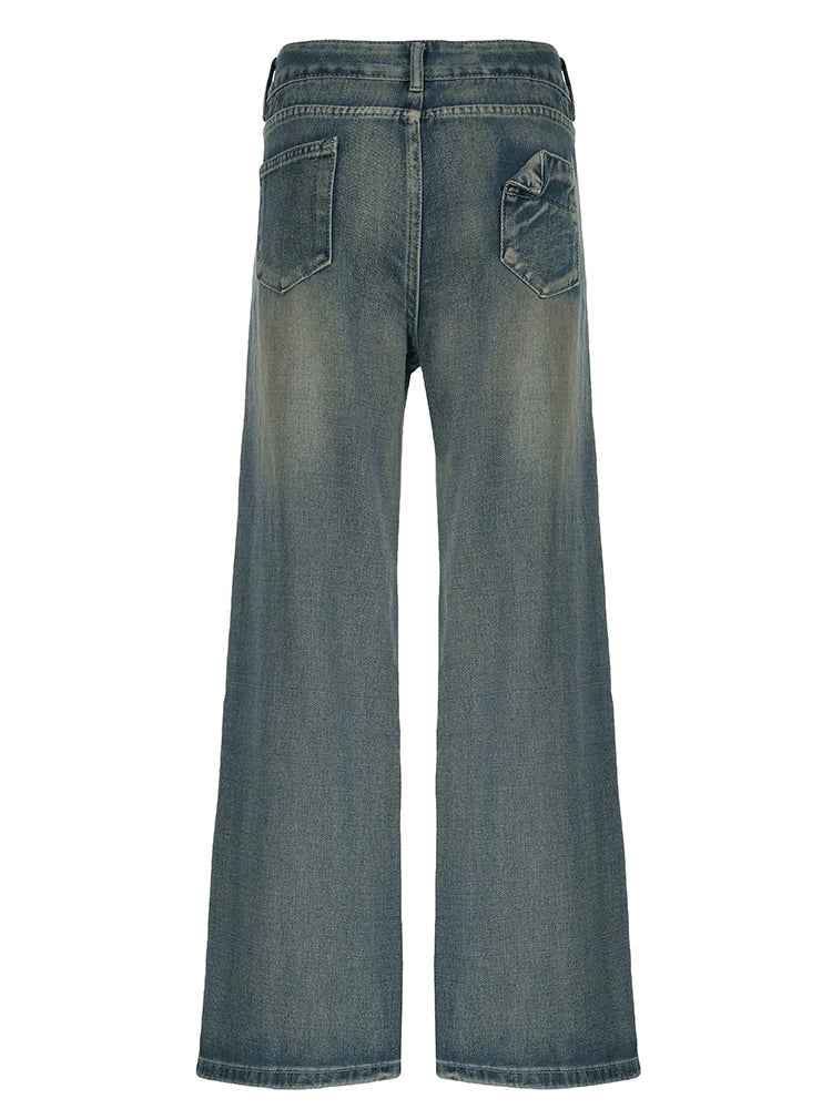 Vintage Grunge Loose Low Rise Jeans