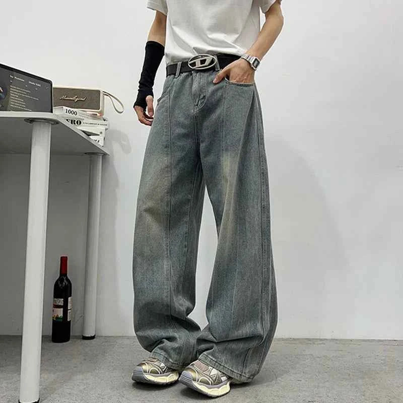 Long-lasting Loose Wide Leg Denim Jeans
