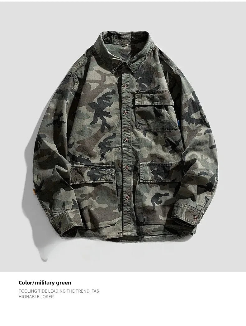 Field Camo Utility Overshirt