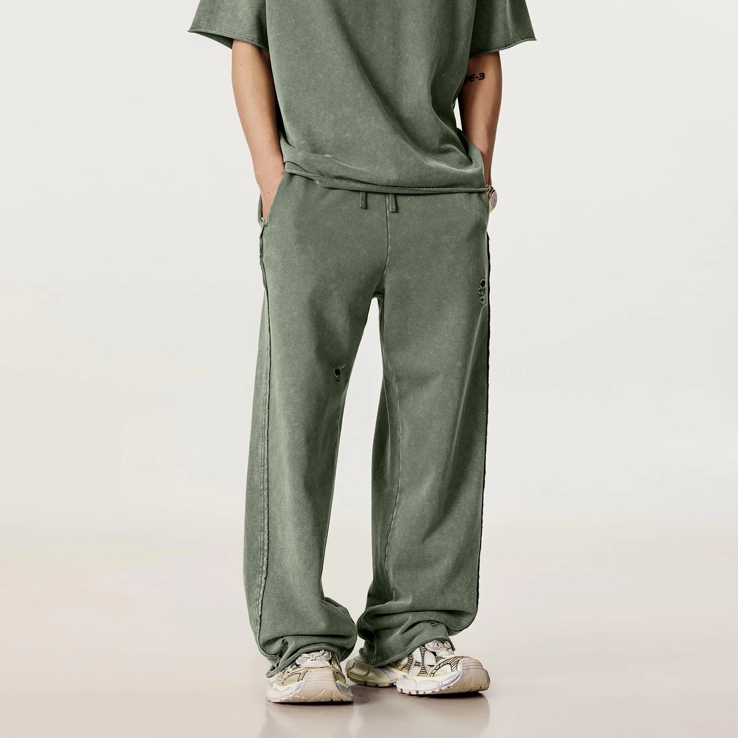 Streetwear Washed Joggers