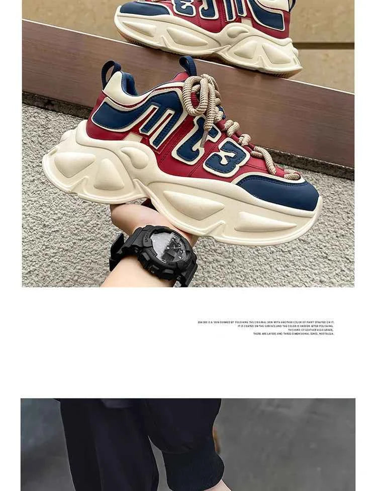 Ultra-Chunky Retro Sneakers MJ 3 Sneakers Original