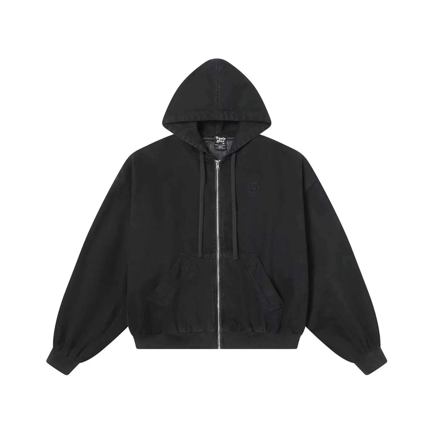 Men Japanese Embroidered Hooded Sweatshirt