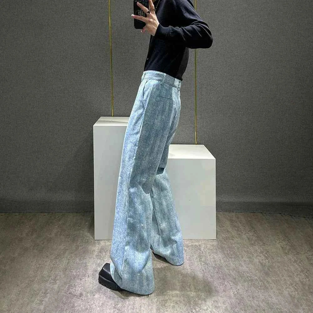 Men Shiny Diamond Hot Party Jeans