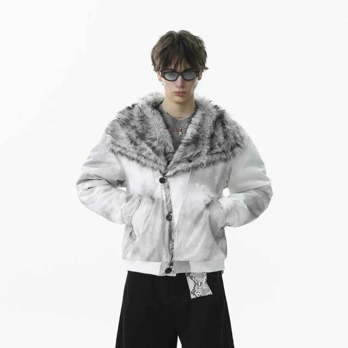 Essential Warm Winter Fur Collar Padded Jacket