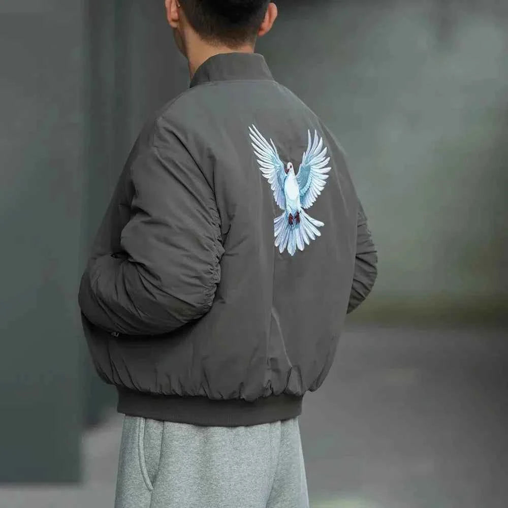 Embroidered Retro High-End Baseball Jacket
