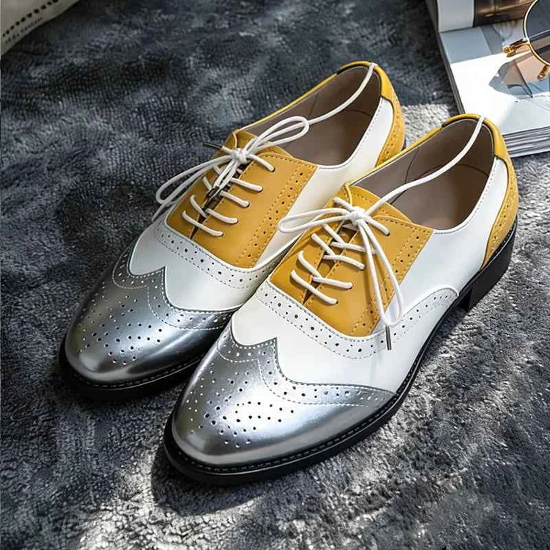 Luxuryurbanwear Genuine Leather Oxfords - Unisex Handcrafted "Core-Classic" Dress Shoes