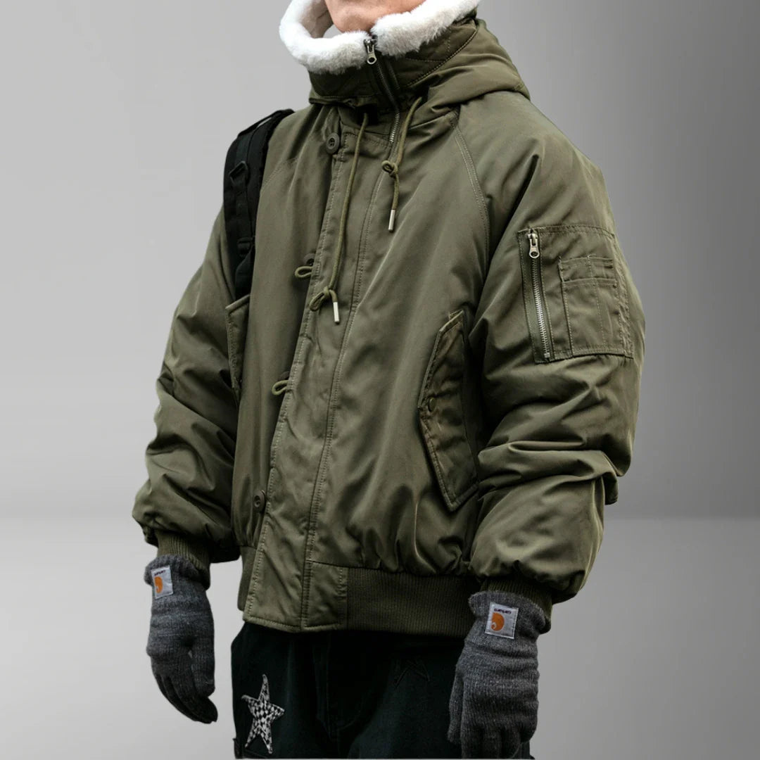 Winter American Fur Interior Parka Jacket