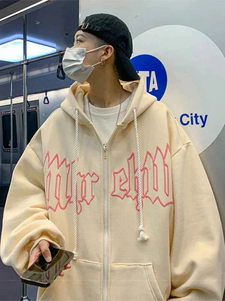 Zip Up Hoodie Gothic Arch