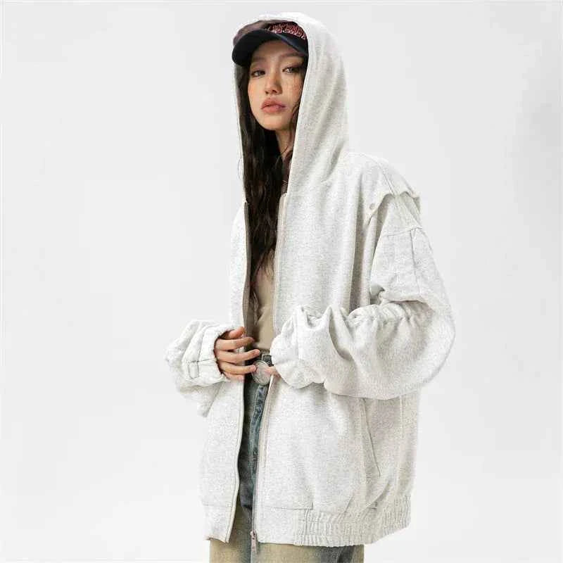 Zip Up Hoodie Edgy Urban