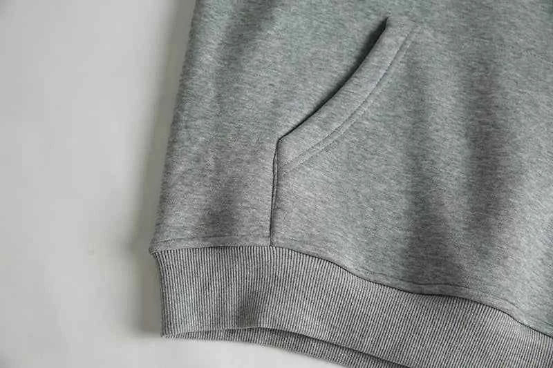 Warm Korean Fleece Oversized Hoodie