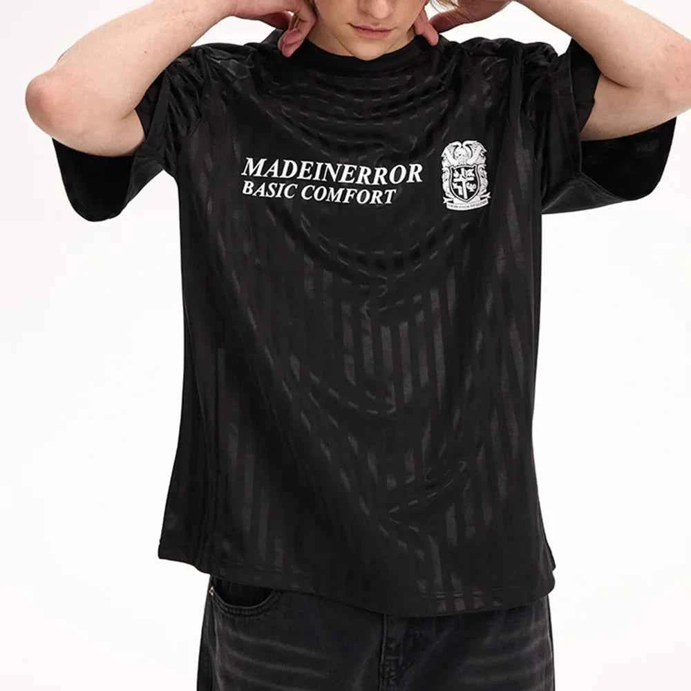 Retro Striped Short Sleeve Casual T-Shirt
